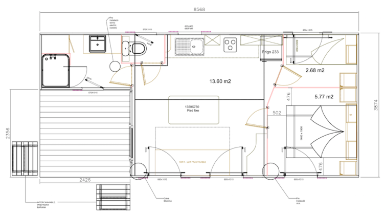 Mobil Eco - 2 Camere