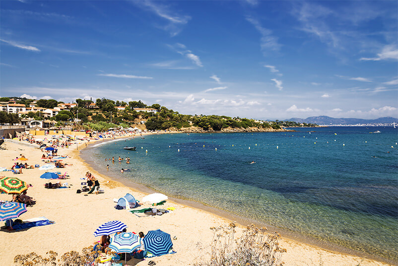 plage de saint aygulf